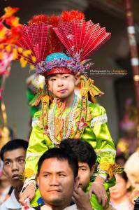 Festival Poi Sang Long 2017 au Wat Ku Tao, à Chiang Mai