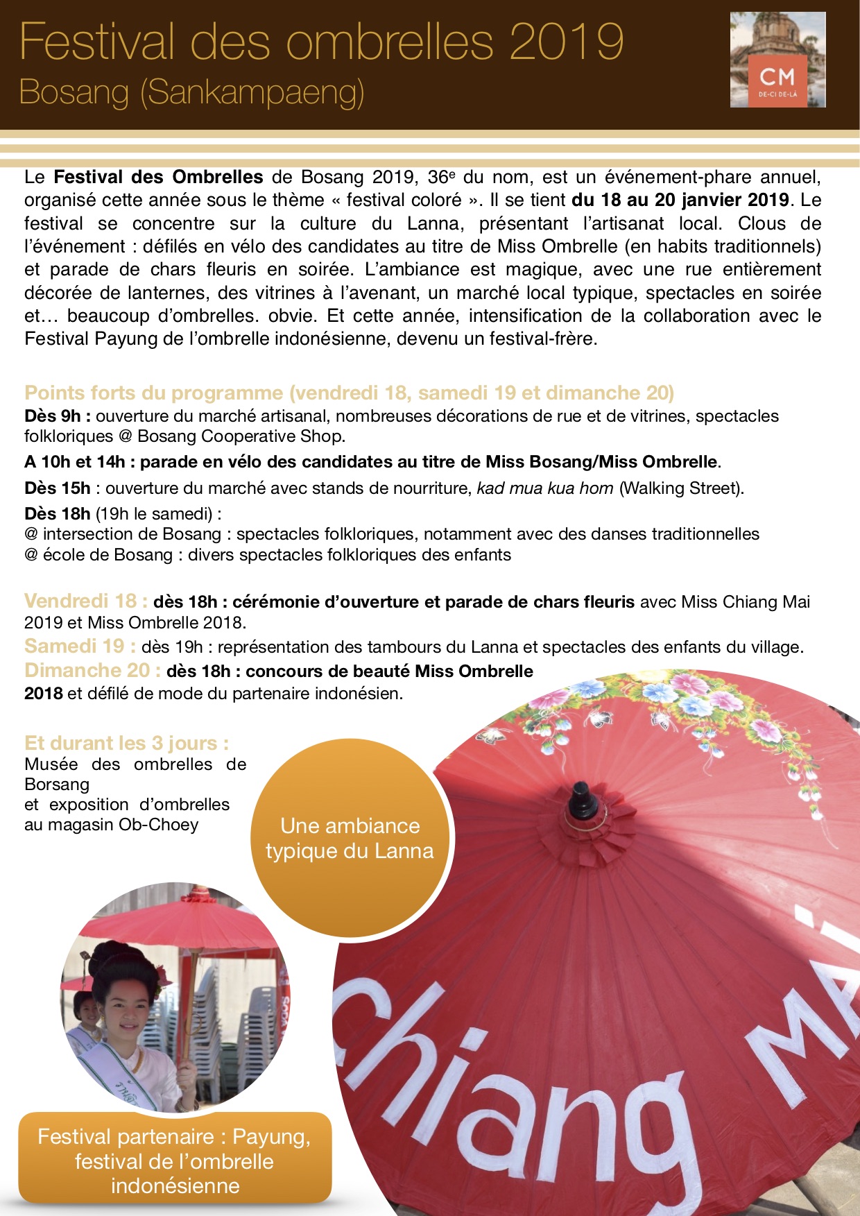 umbrella festival 2019 - programme cmdcdl