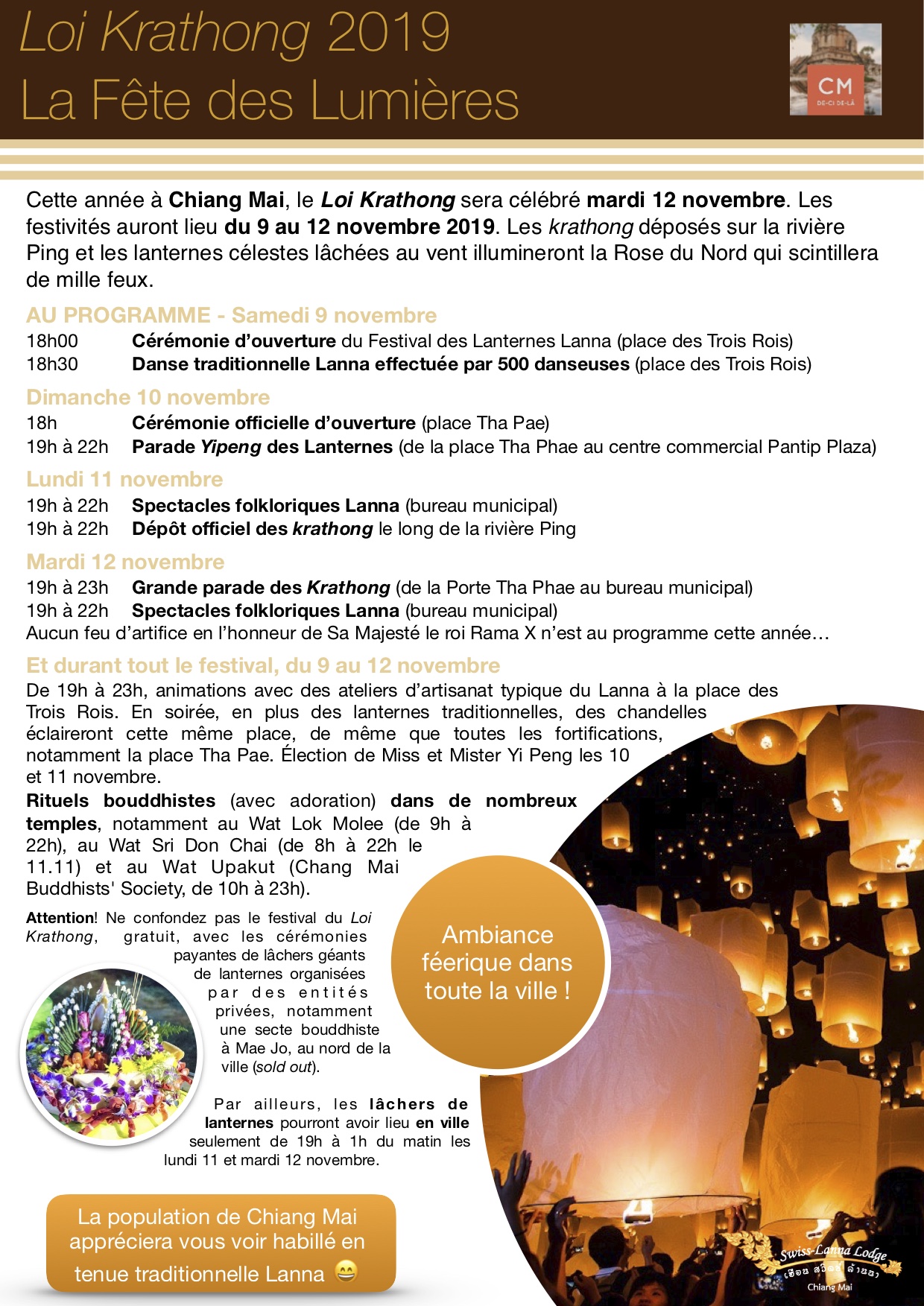 Loi Krathong - Programme 2019 CMDCDL v2