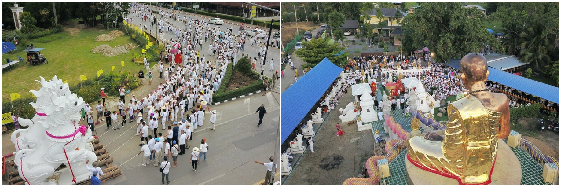 KrubaSrivichaiAnniversary141(2019)WatPhranonMeePukhaPhotoสันกำแพงเมืองคนงามMontage